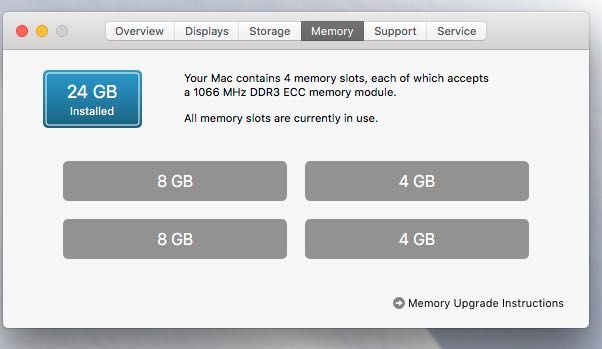 Calculator Apple Mac Pro 5.1 + monitor Dell 2407 Ultrasharp