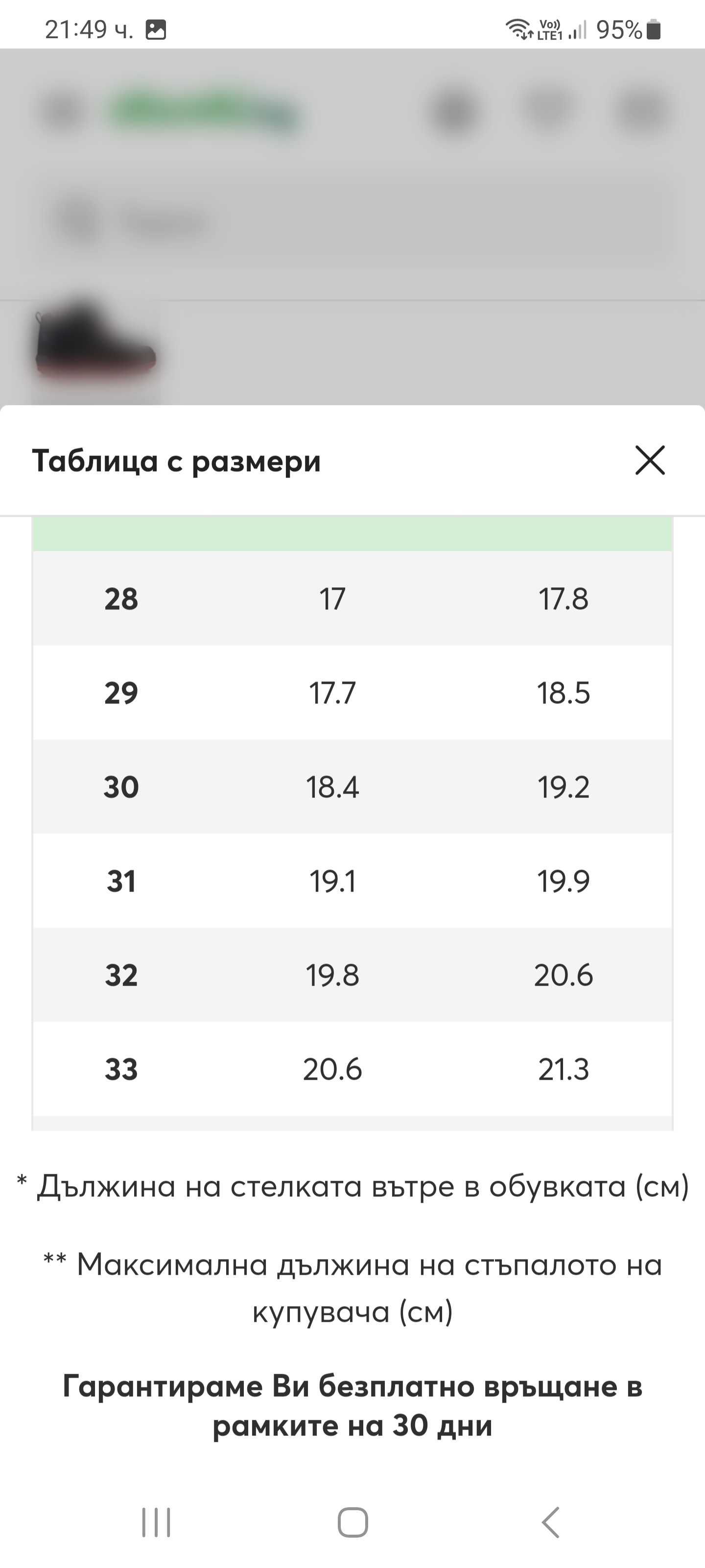Детски есенно-пролетни боти Geox 30 номер