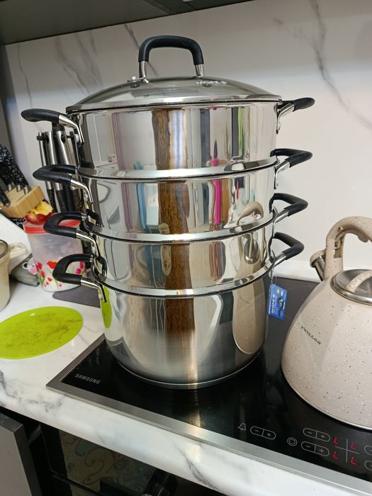 Мантоварка 9л нержавеющая сталь