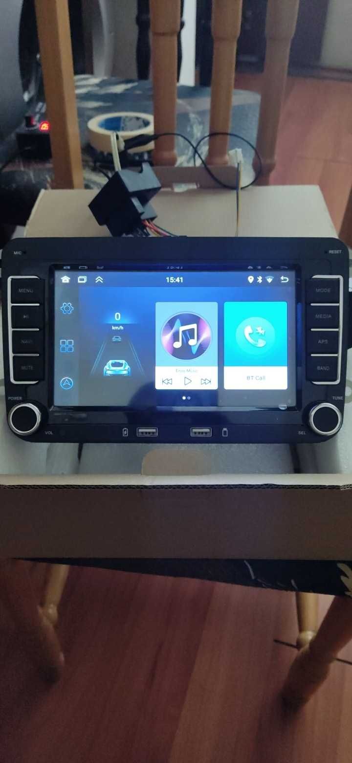 Мултимедия 7" 2-DIN с Android 12 за Volkswagen,SEAT,Skoda,Android auto