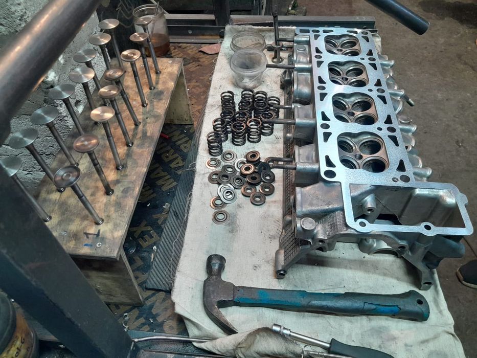 Ремонт головок(гбц] опрессовка,фрезеровка притирка токарь шлифовка