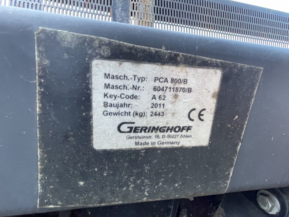 Header porumb Geringhoff PCA 800