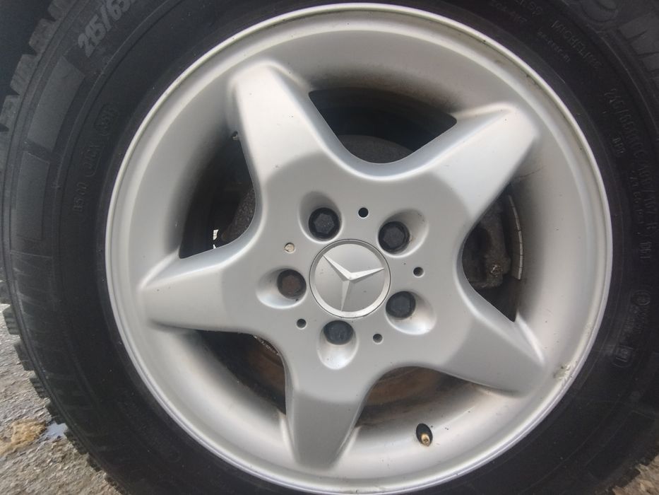 16" Джанти за Mercedes ML W 163 с гуми Michelin