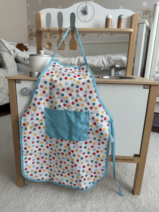 Дървена детска  кухня с аксесоари