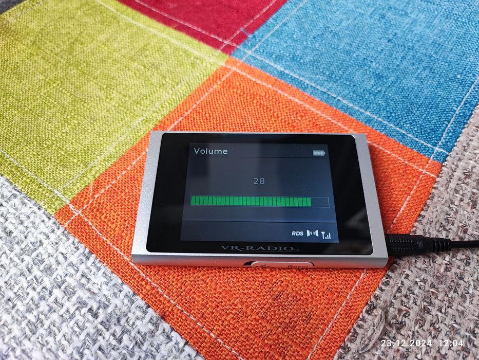 VR-radio DAB/FM (radio portabil)