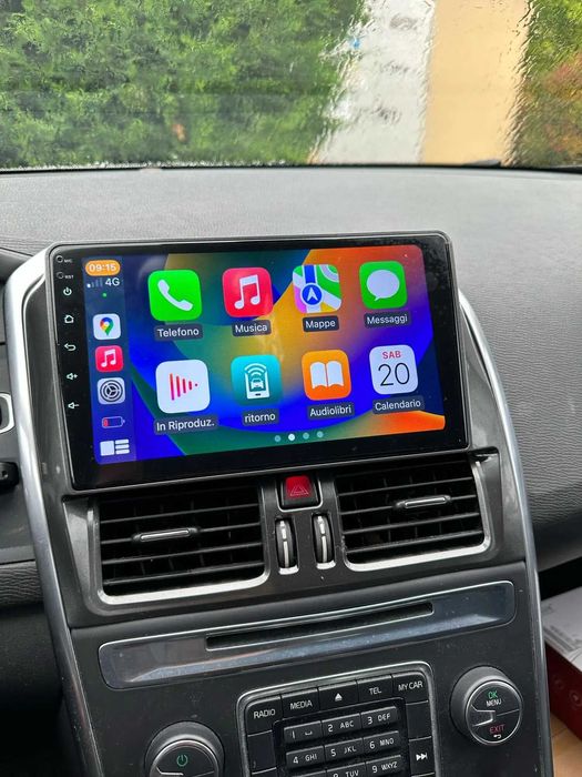 1-8GB Navigatie GPS  Dedicata Volvo XC60 - Carplay Android Auto QLED