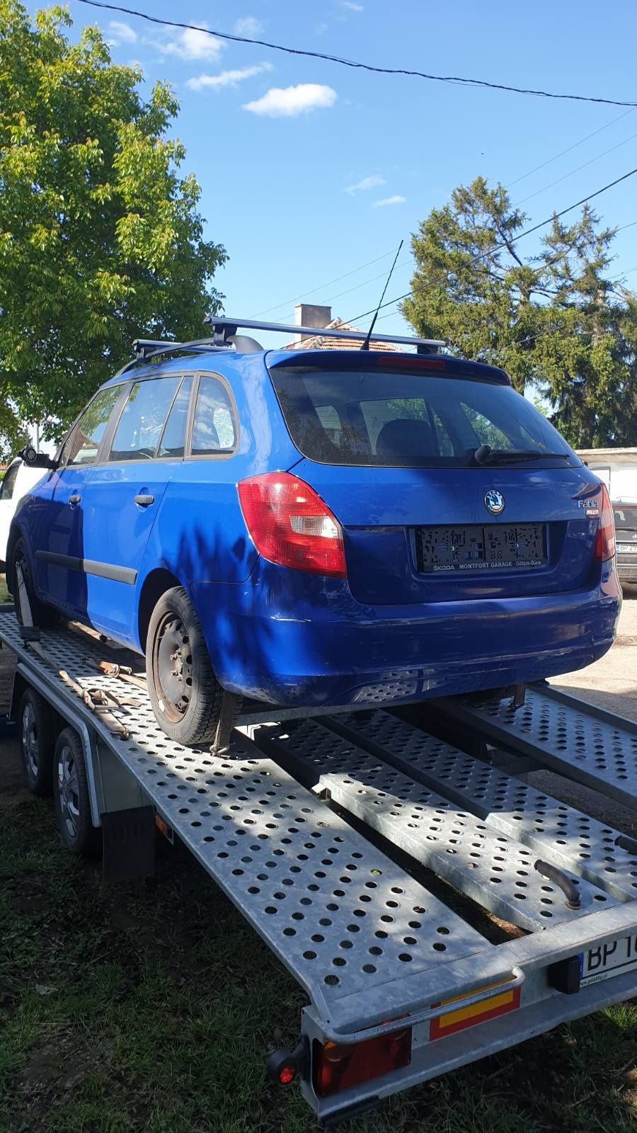 Шкода фабиа, skoda fabia 1.2HTP за части