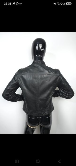 geaca piele naturala dama marimea M Massimo dutti