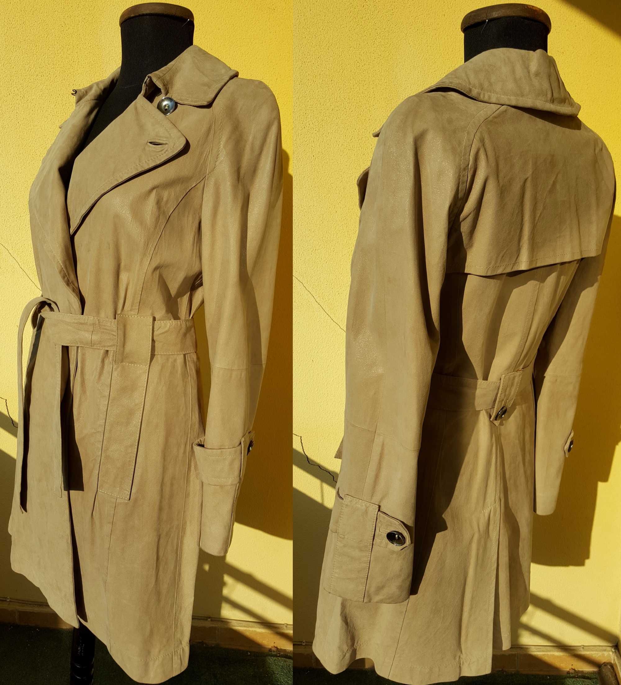 тренчкот Armani Burberry Max Mara S M