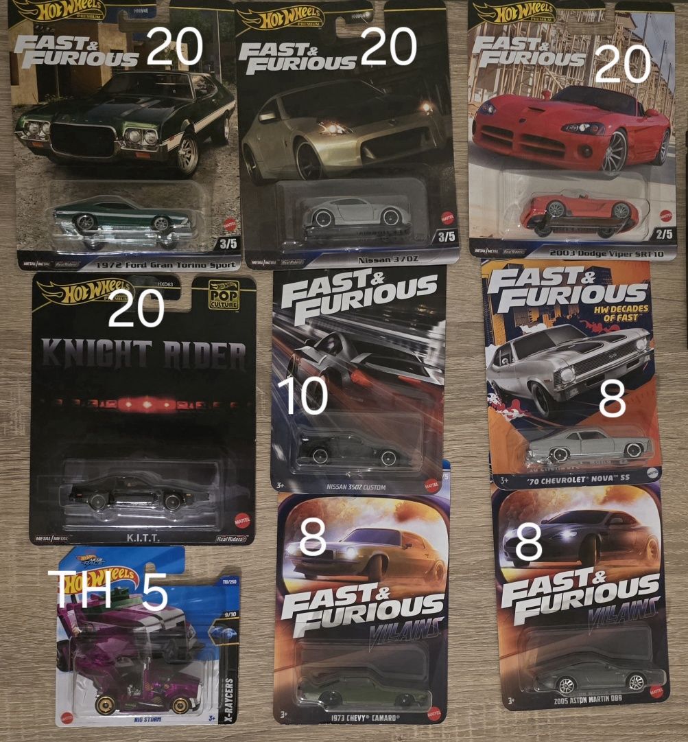 Hot wheels 1:64 колички