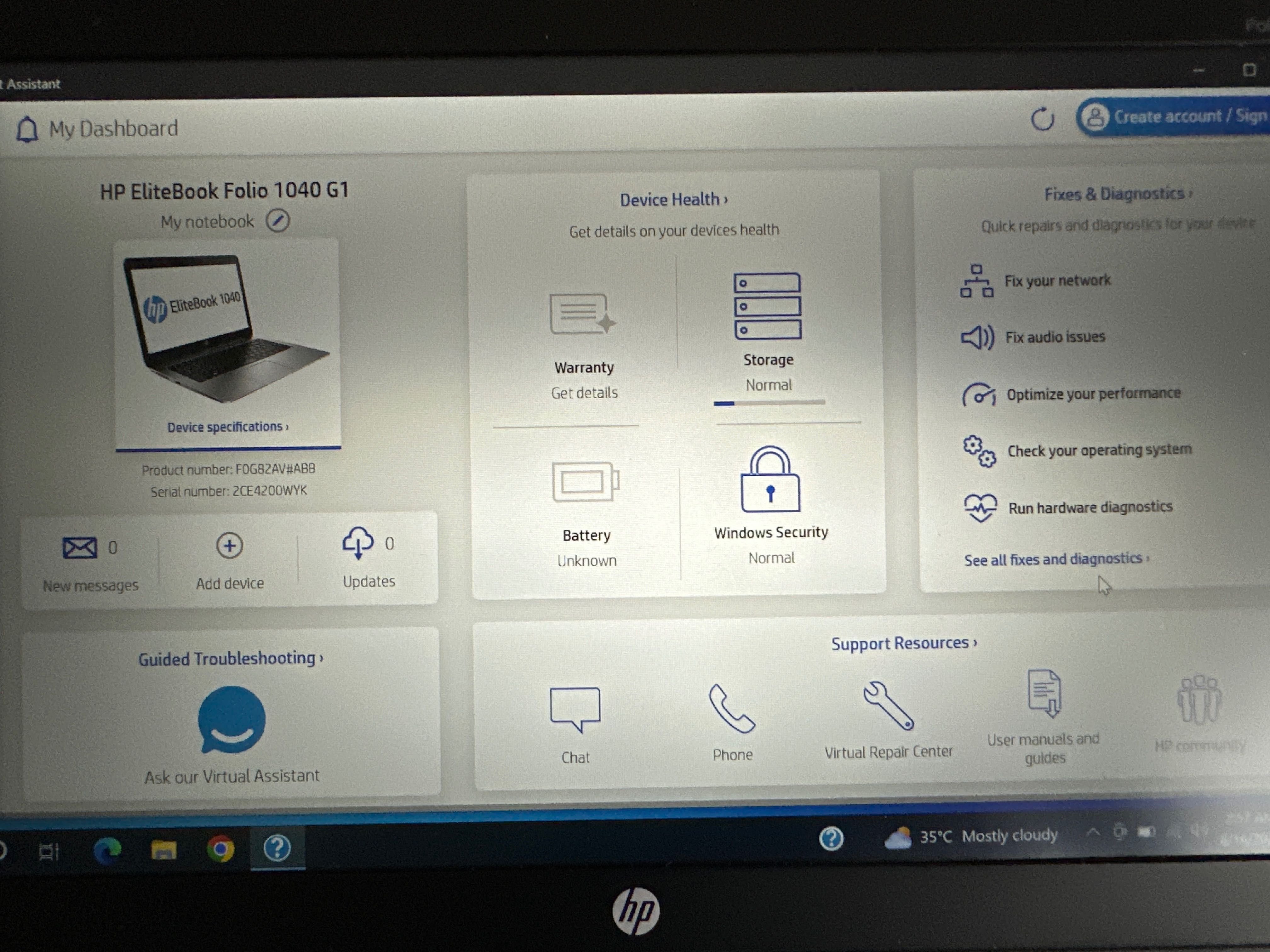 HP ELITEBOOK Folio 1040 i7 8GB RAM 256SSD baterie noua