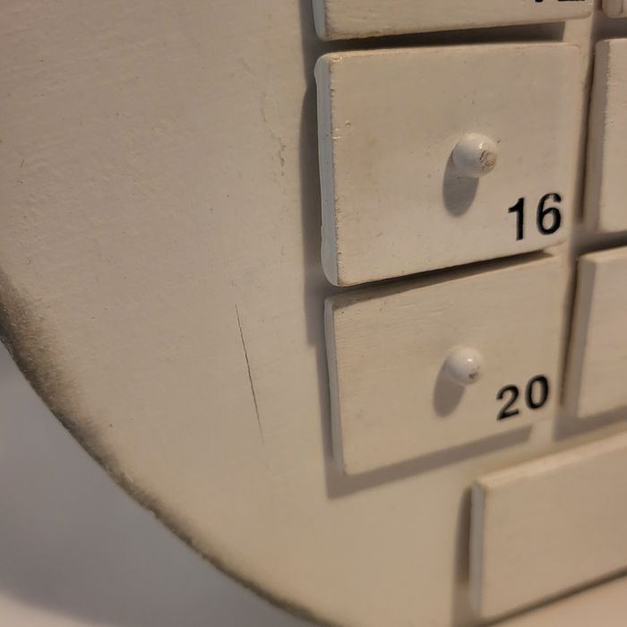 Decoratiune Craciun, advent calendar