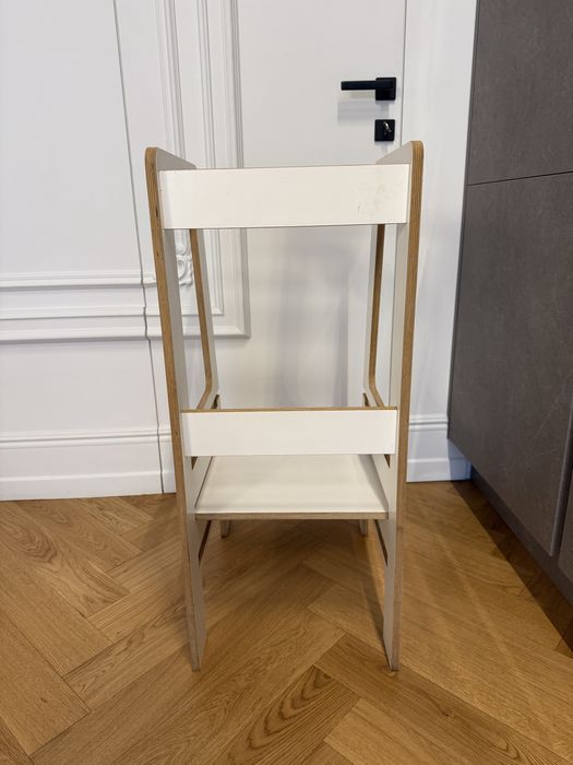 Learning tower- turn de catarare Meow Baby- alb