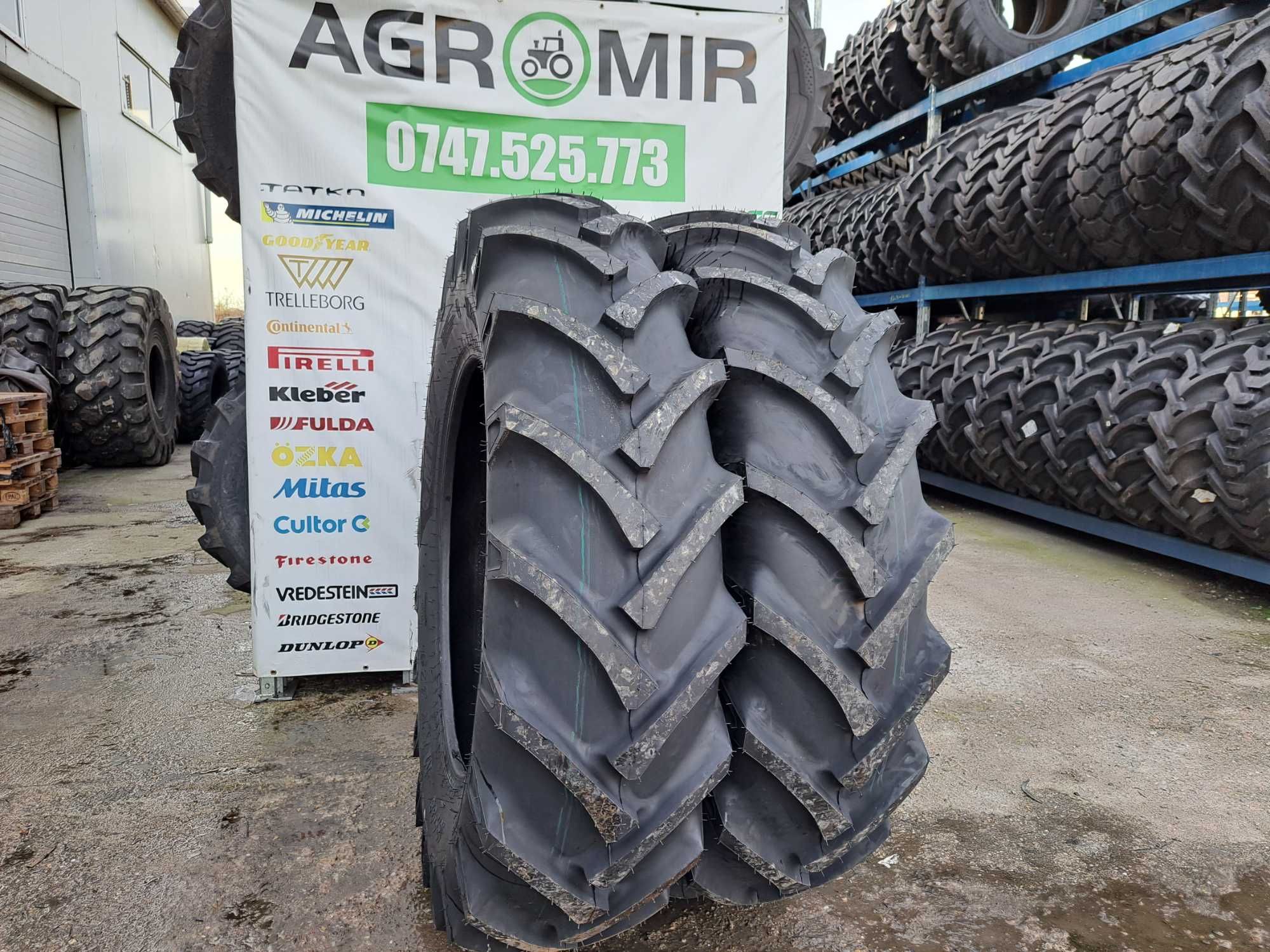 Anvelope agricole 18.4-38 MRL cu 14 pliuri cauciucuri noi TRACTOR