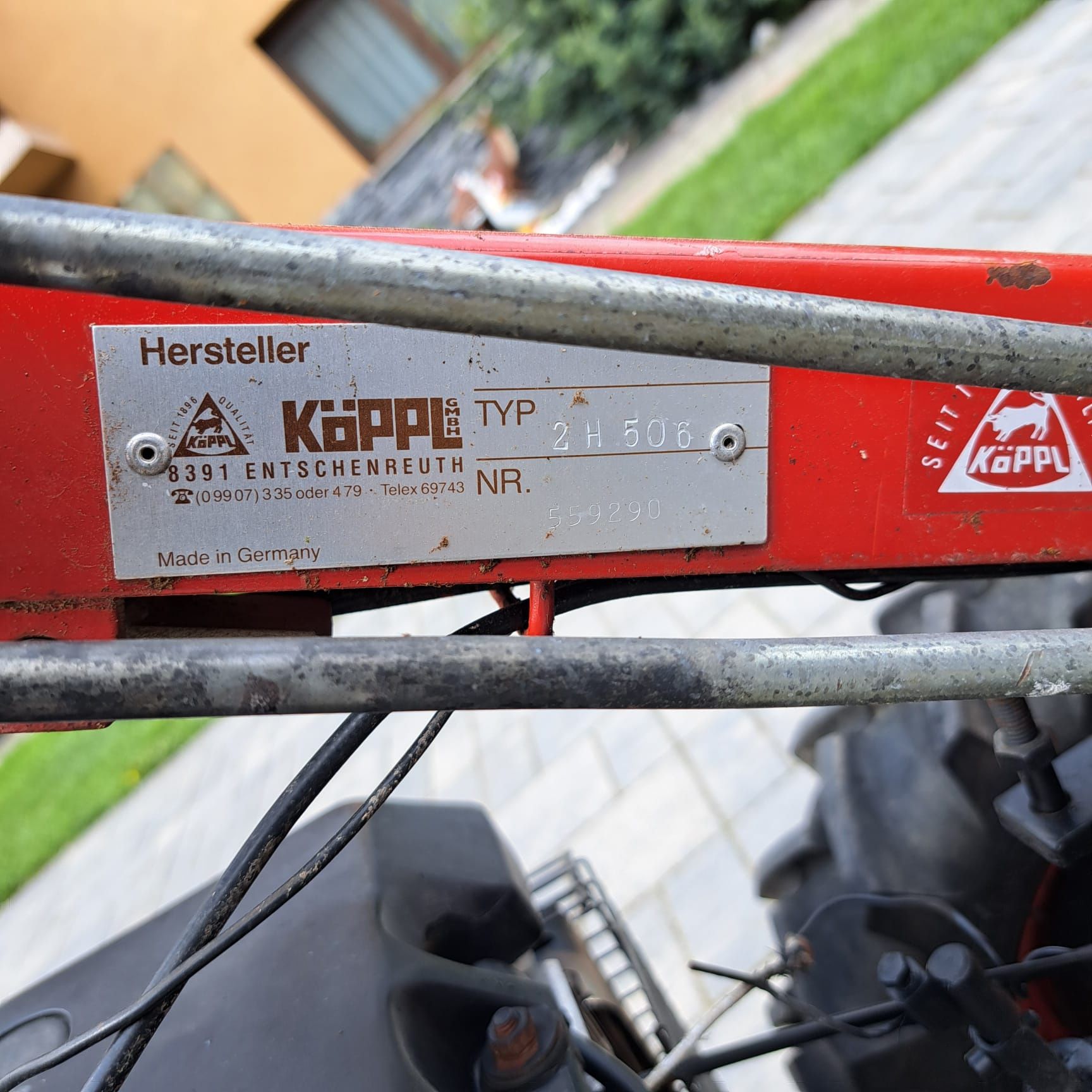 Motocositoare Köppl motor Acme italian 4 timp .