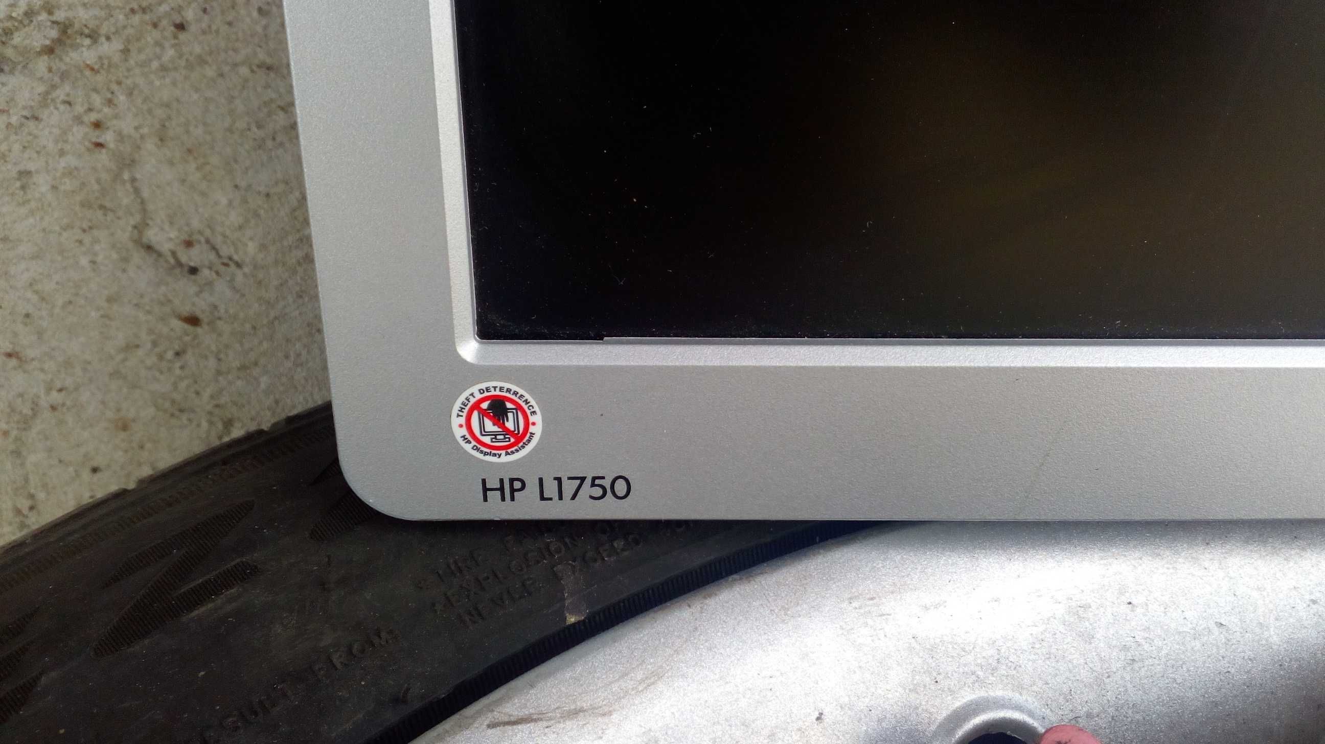 Monitor LCD HP L1750 17" profesional PC calculator