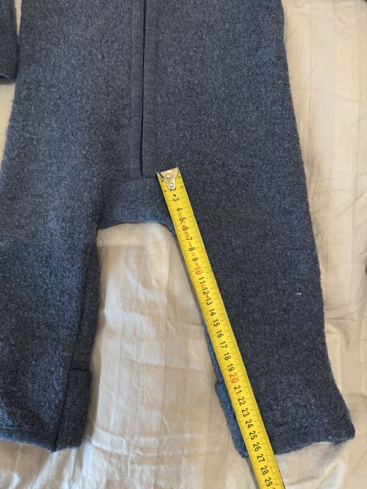Vand overall lana Halfen, pantaloni Disana, caciula Disana