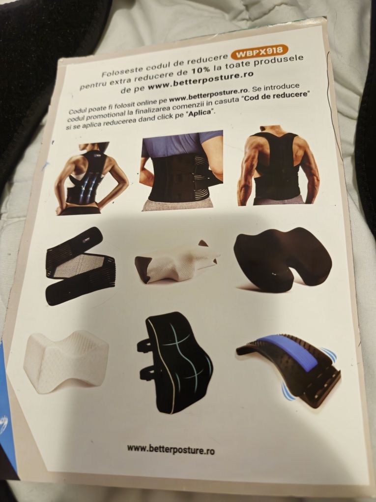 Corset pentru corectarea posturii