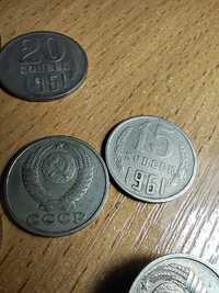 Монеты копейки и тиыны