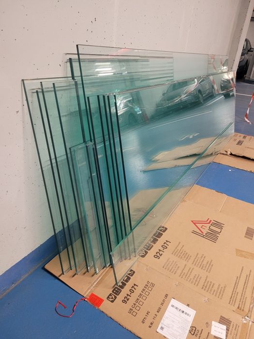 Panouri sticla securizata perete usa profil aluminiu