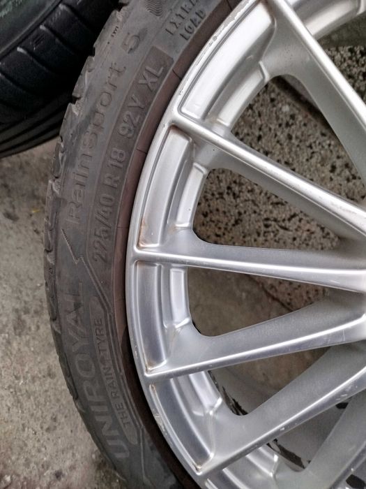 Продавам немски лети алуминиеви джанти Rial,18 цола,8J×18,ET48,5×114,3