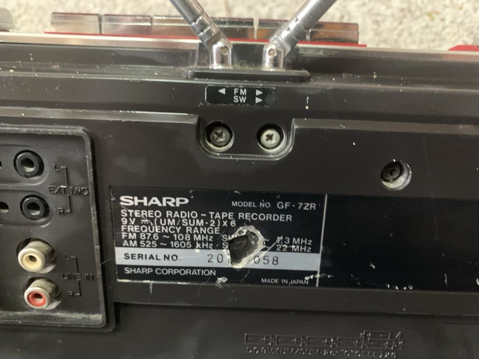 Касетефон GF-7 / 2wqy 4 spedker