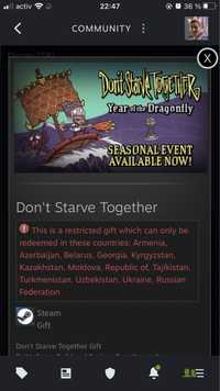 Don’t Starve Together в стиме