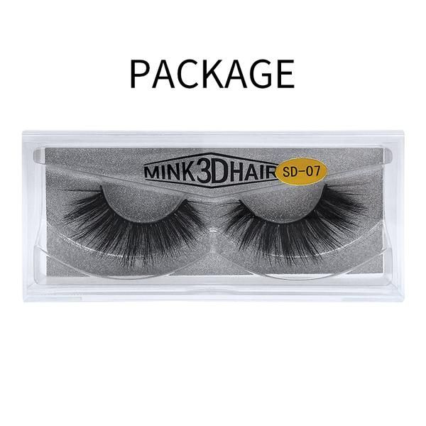 Mink 3D Hair False Eyelashes Изкуствени мигли