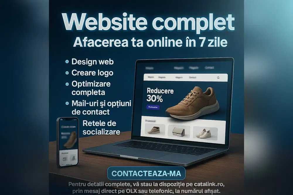 Site / Website - Magazin Online - Logo - Webdesign - Graphic Design