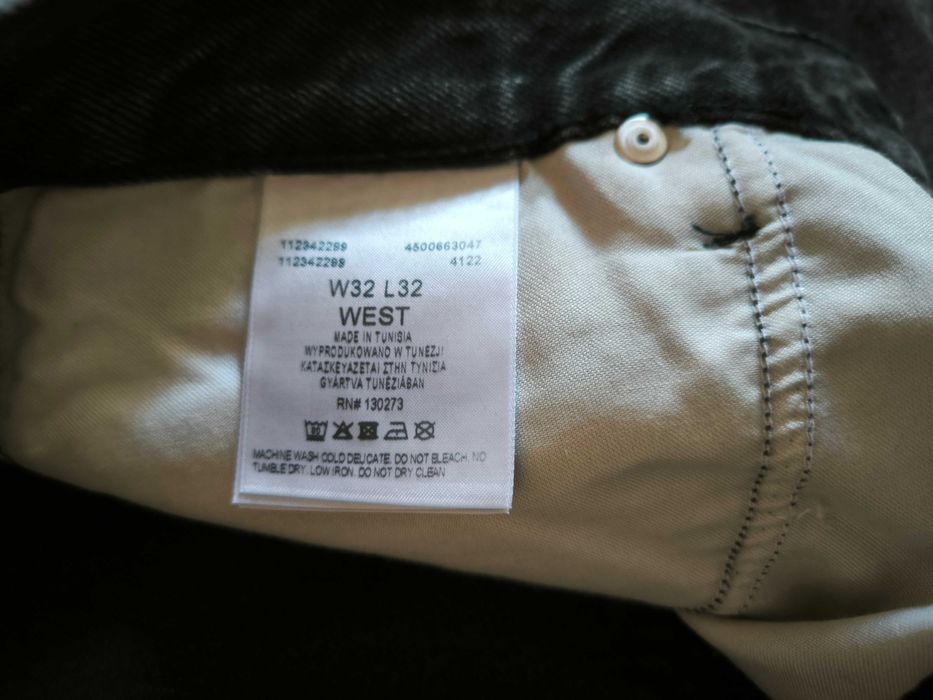 Lee сиви + Wrangler Texas черни дънки 34x32 НОВИ