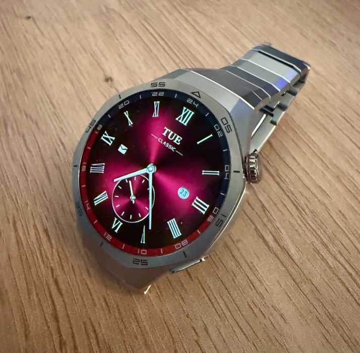 Smartwatch Huawei Watch GT 5 Pro, 46MM, Titanium Case, Titanium Strap