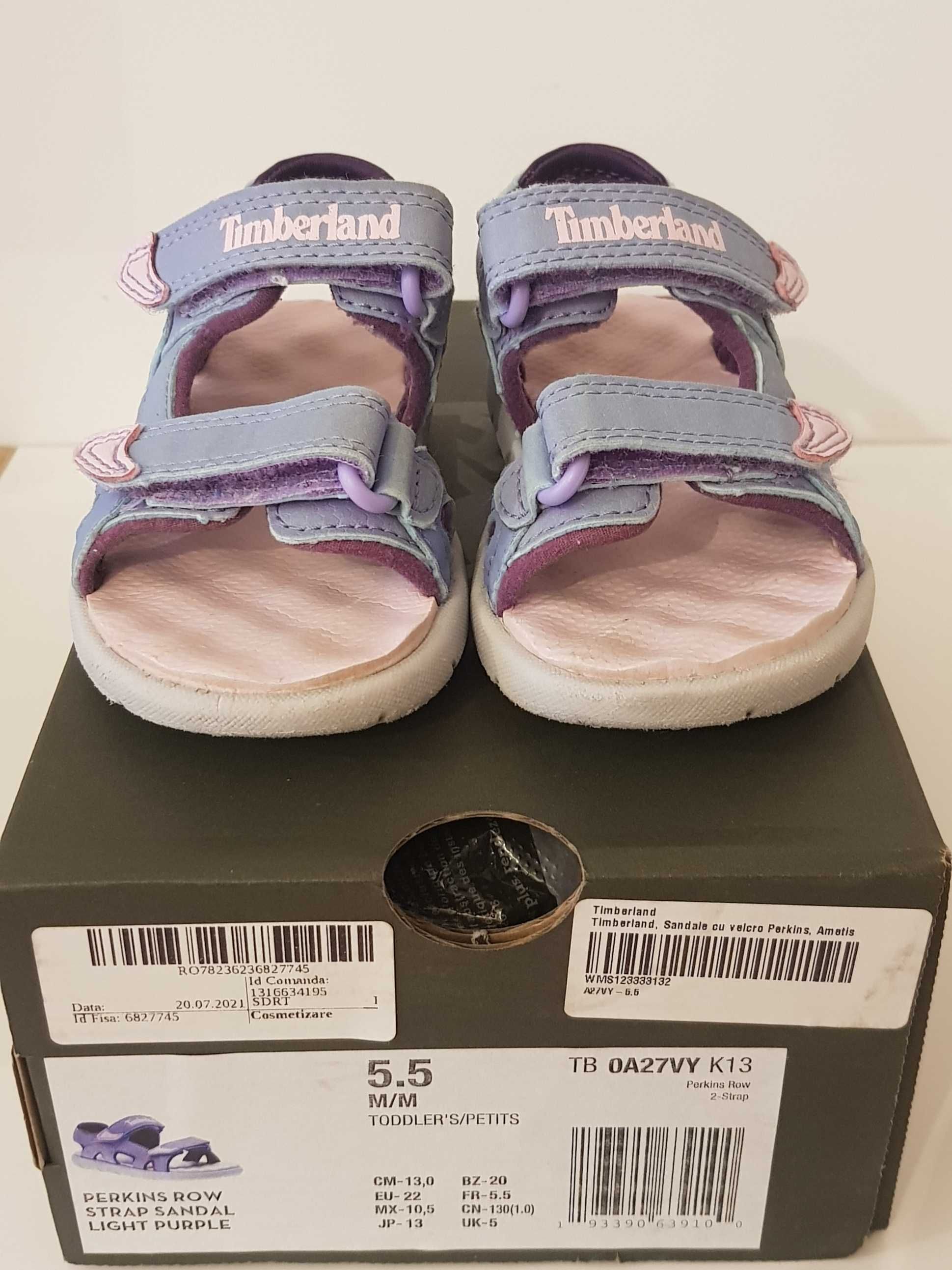 Timberland - sandale pentru fete - marimea 22