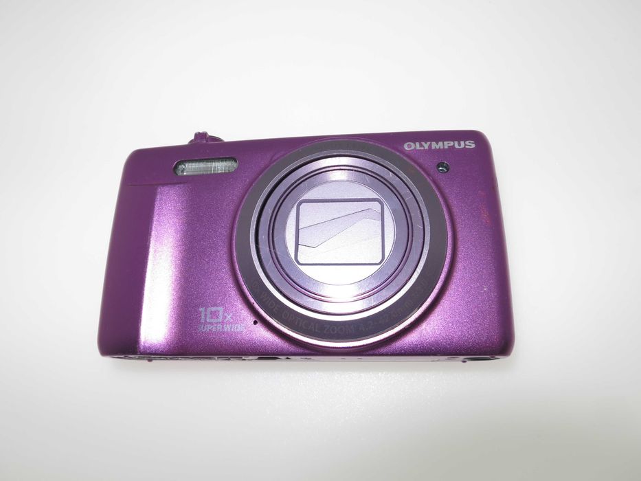 Olympus D750 16MP розов фотоапарат цифрова камера, работи перфектно