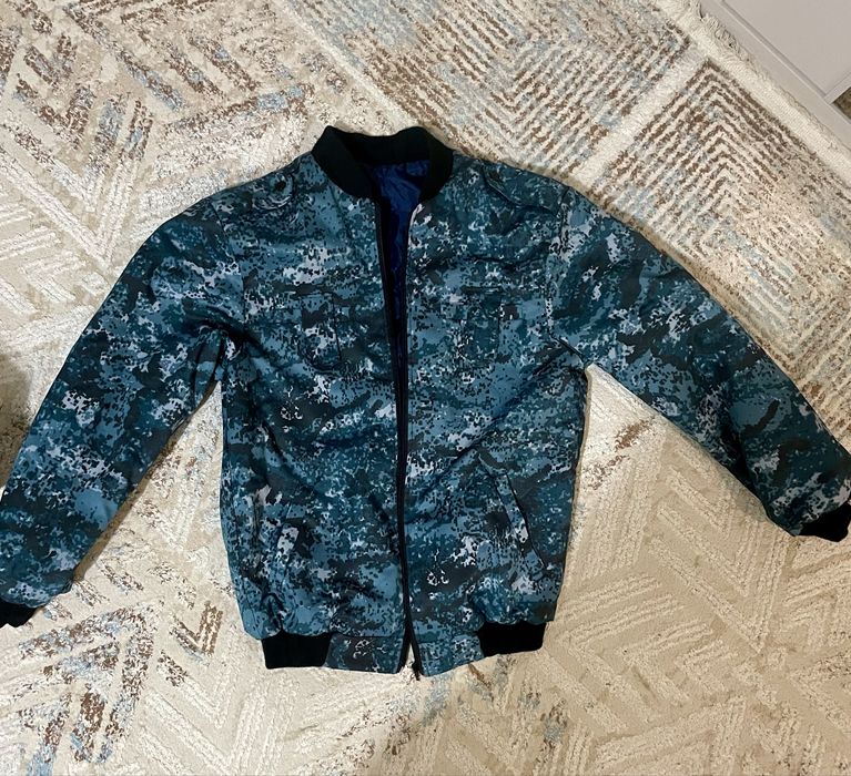 Камуфляжная куртка осенняя размер 46-48