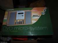 DVD Micro System, boxe de lemn