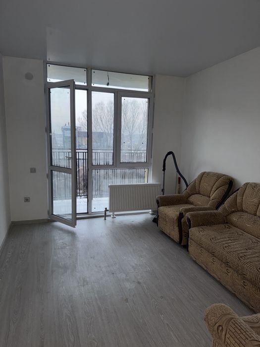 Угловой раскладной диван с креслом