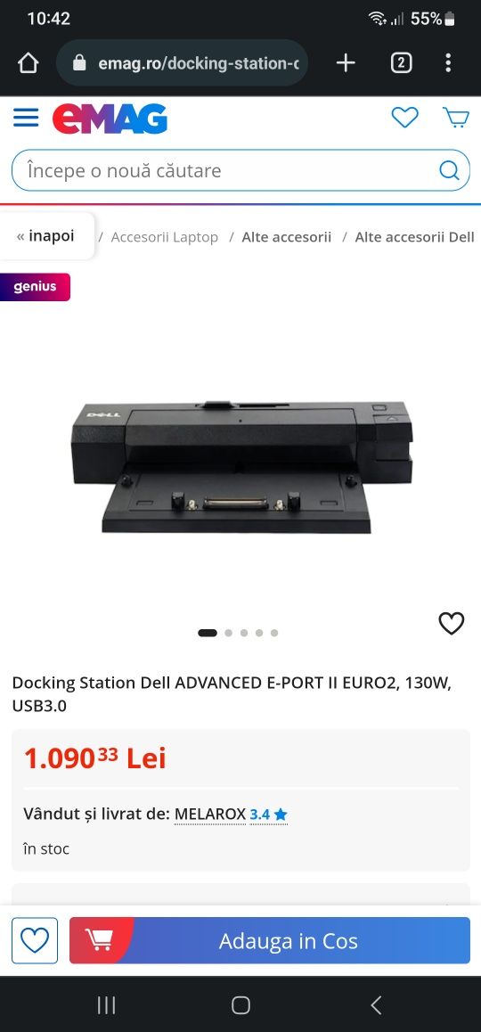 Dell docking station pro2x