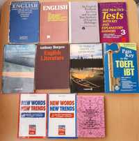 Учебници, учебни помагала, речници по английски и немски език