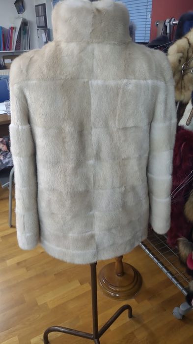 Haina din blana naturala Vizon(nurca)