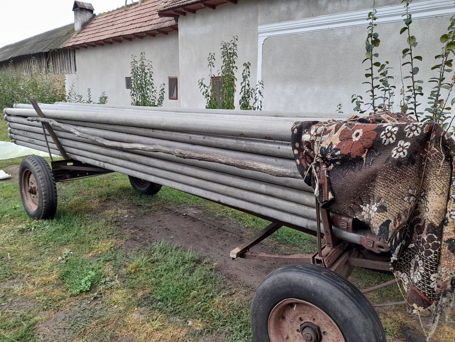 Coloana tevi aluminiu,  generator,  remorca,  olt
