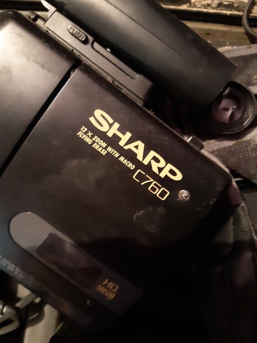 Camera profesională de filmat video marca SHARP model VL-C760S,Japonia