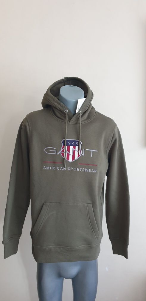 GANT Shield Hoodie Mens Size M НОВО! ОРИГИНАЛ! Мъжки Суичър!