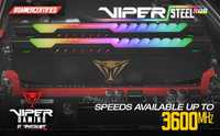 Памет Patriot Viper Steel RGB 16GB (2x8GB) DDR4 3600MHz, НОВИ