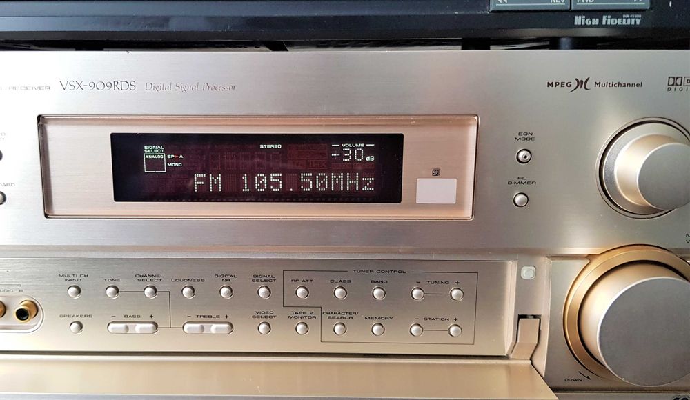 Pioneer VSX 909 muzica THX 7.1 Japan telec filme muzica