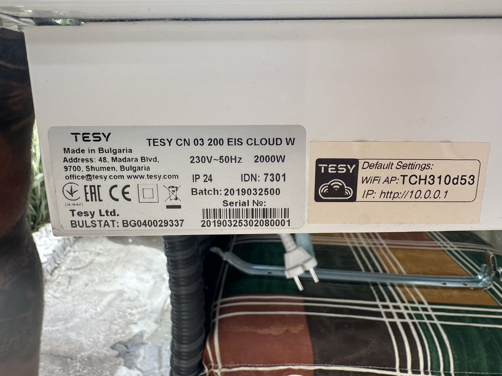 Конвектор “Tesy”