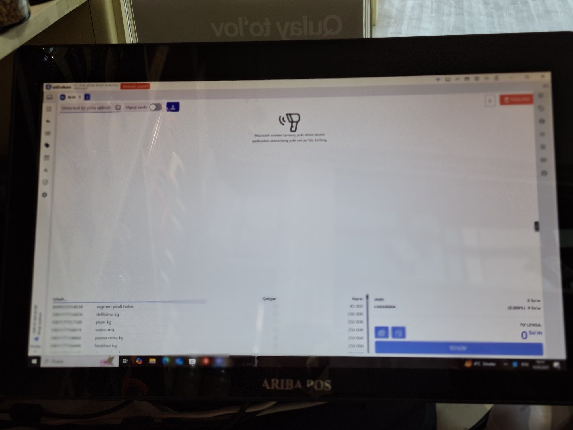 Savdo sotiq uchun texnika anjomlarni monoblok