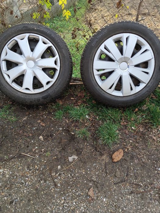 Set 4 roți iarnă 205/55 R16 Diplomat Winter HP M+S – cu jante și capac