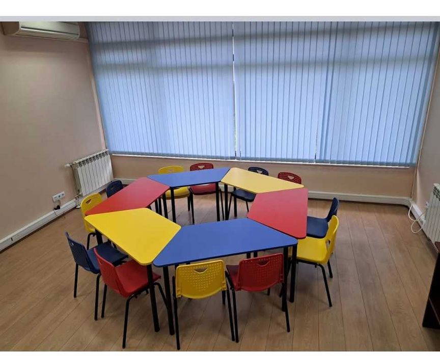 Комплекти детски бюра за класна стая, занималня, учебен център