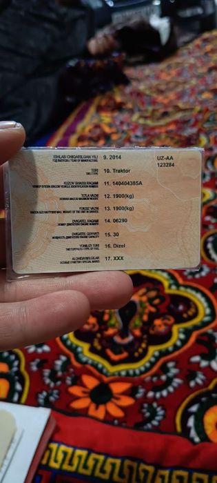 Traktor mini kafolati bilan