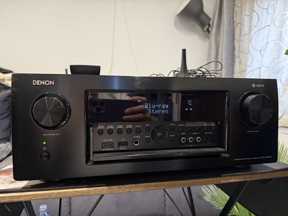 Receiver Denon AVR-X4400H,9.2,180W,4K,Bluetooth,Dolby Vision,Ca Nou